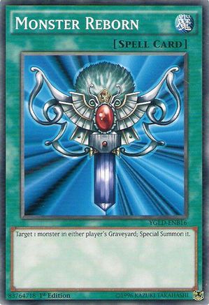 Monster Reborn [YGLD-ENB16] Common - Yu-Gi-Oh! - Card Brawlers | Quebec | Canada |