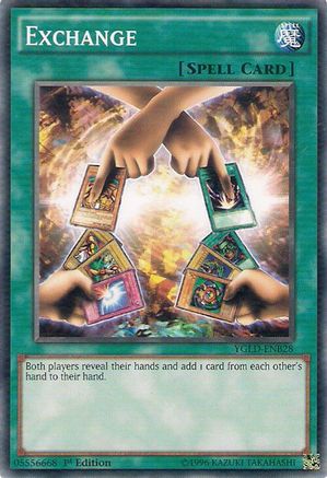 Exchange [YGLD-ENB28] Common - Yu-Gi-Oh! - Card Brawlers | Quebec | Canada |