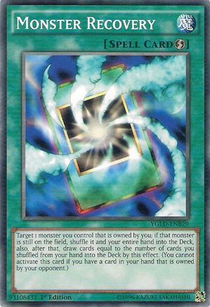 Monster Recovery [YGLD-ENB29] Common - Yu-Gi-Oh! - Card Brawlers | Quebec | Canada |