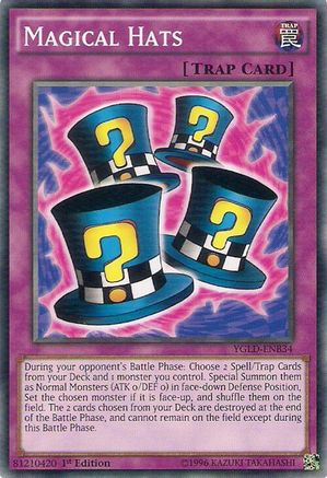 Magical Hats [YGLD-ENB34] Common - Yu-Gi-Oh! - Card Brawlers | Quebec | Canada |