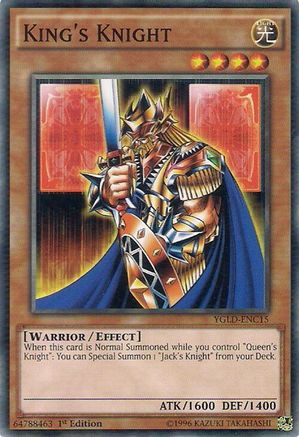 King's Knight [YGLD-ENC15] Common - Yu-Gi-Oh! - Card Brawlers | Quebec | Canada |