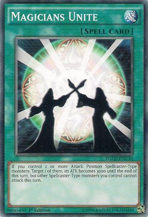 Magicians Unite [YGLD-ENC30] Common - Yu-Gi-Oh! - Card Brawlers | Quebec | Canada |