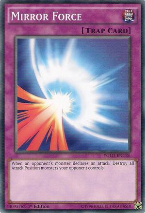 Mirror Force [YGLD-ENC36] Common - Yu-Gi-Oh! - Card Brawlers | Quebec | Canada |