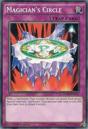 Magician's Circle [YGLD-ENC37] Common - Yu-Gi-Oh! - Card Brawlers | Quebec | Canada |