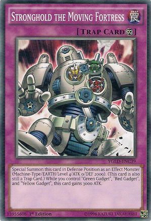 Stronghold the Moving Fortress [YGLD-ENC39] Common - Yu-Gi-Oh! - Card Brawlers | Quebec | Canada |