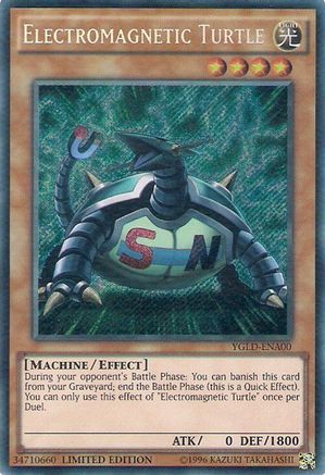 Electromagnetic Turtle [YGLD-ENA00] Secret Rare - Yu-Gi-Oh! - Card Brawlers | Quebec | Canada |
