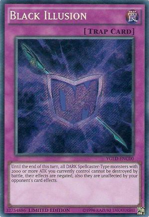 Black Illusion [YGLD-ENC00] Secret Rare - Yu-Gi-Oh! - Card Brawlers | Quebec | Canada |