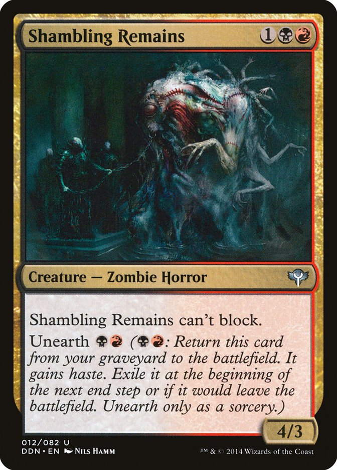 Shambling Remains [Duel Decks: Speed vs. Cunning] - Magic: The Gathering - Card Brawlers | Quebec | Canada |
