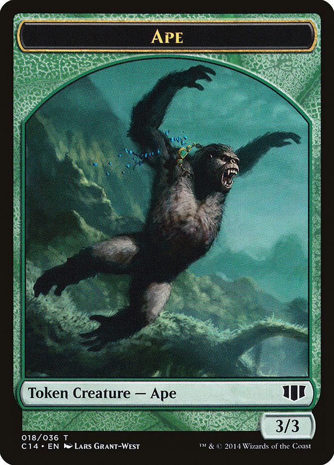 Ape // Zombie (011/036) Double-Sided Token [Commander 2014 Tokens] - Magic: The Gathering - Card Brawlers | Quebec | Canada |