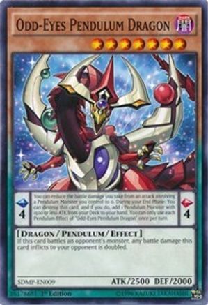 Odd-Eyes Pendulum Dragon [SDMP-EN009] Common - Yu-Gi-Oh! - Card Brawlers | Quebec | Canada |