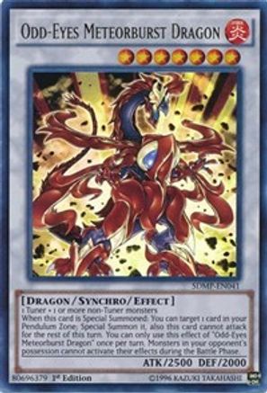 Odd-Eyes Meteorburst Dragon [SDMP-EN041] Ultra Rare