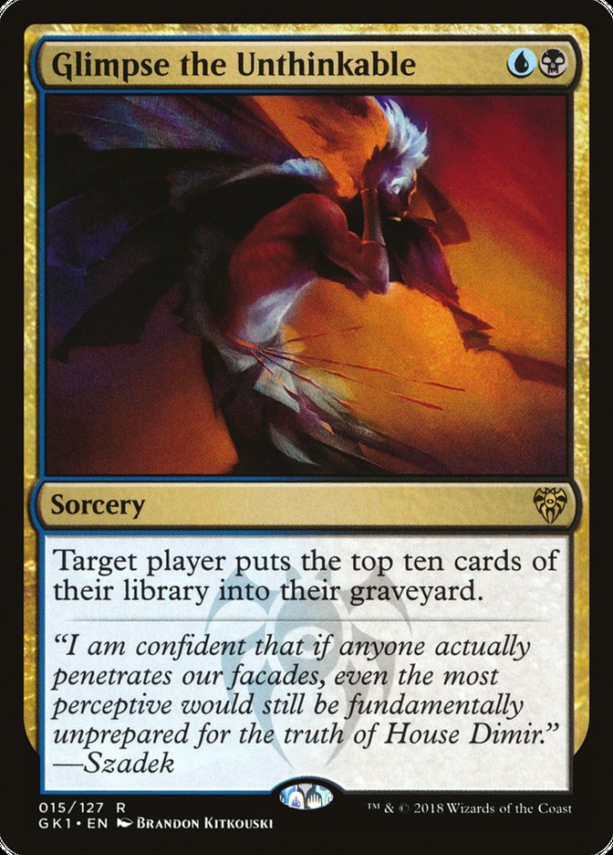 Glimpse the Unthinkable [Guilds of Ravnica Guild Kit] - Magic: The Gathering - Card Brawlers | Quebec | Canada |