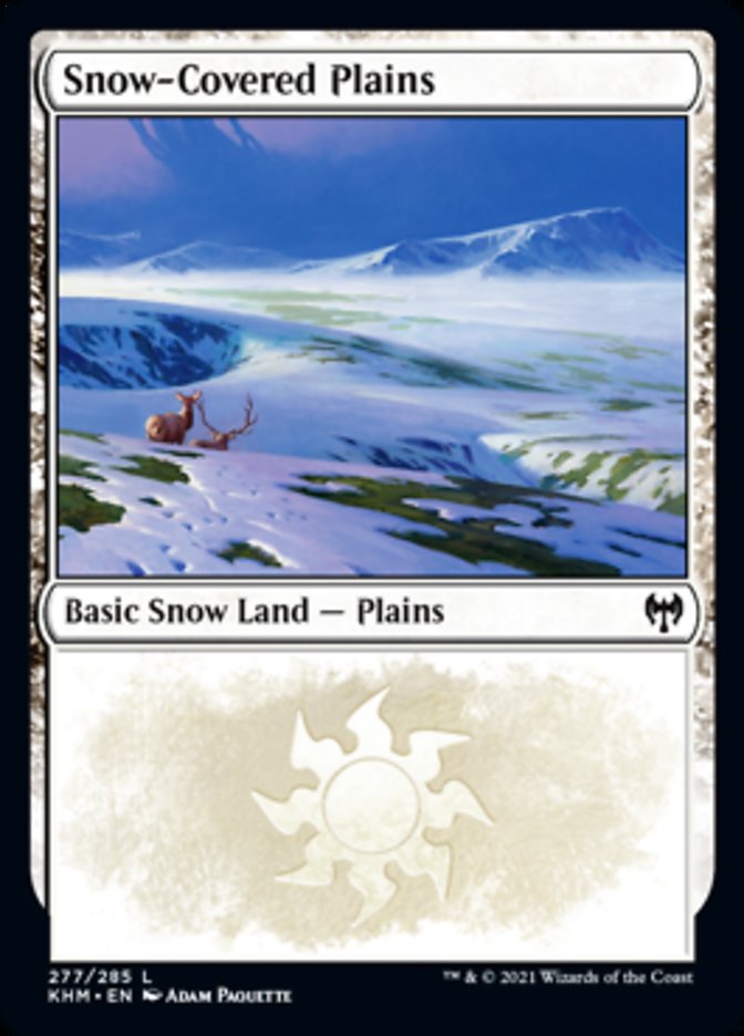 Snow-Covered Plains (277) [Kaldheim] - Magic: The Gathering - Card Brawlers | Quebec | Canada |