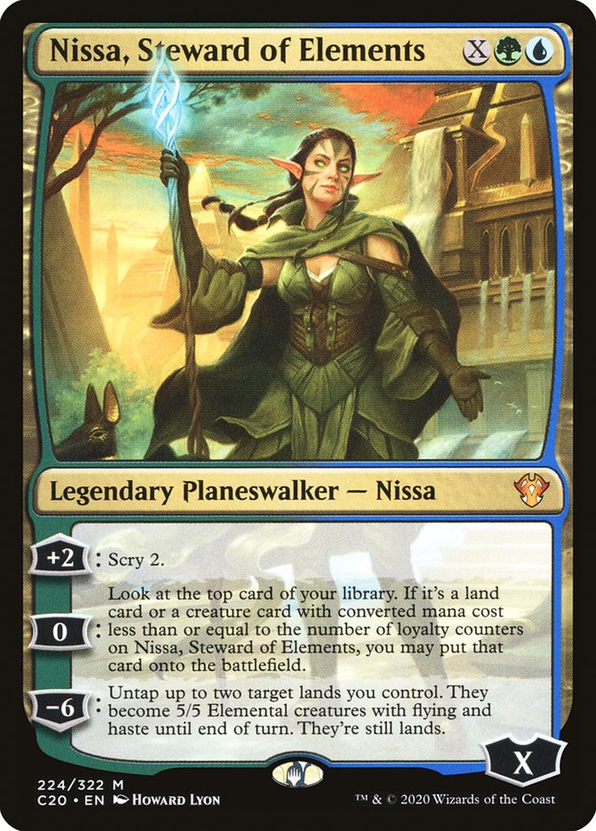Nissa, Steward of Elements [Commander 2020] - Magic: The Gathering - Card Brawlers | Quebec | Canada |