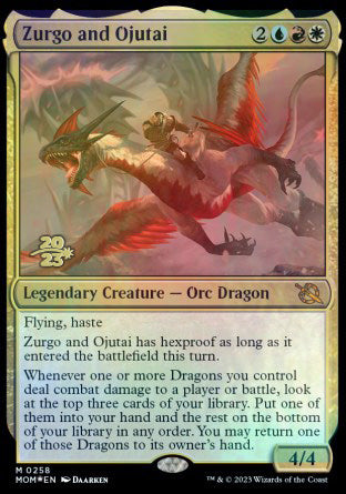 Zurgo and Ojutai [March of the Machine Prerelease Promos] - Magic: The Gathering - Card Brawlers | Quebec | Canada |