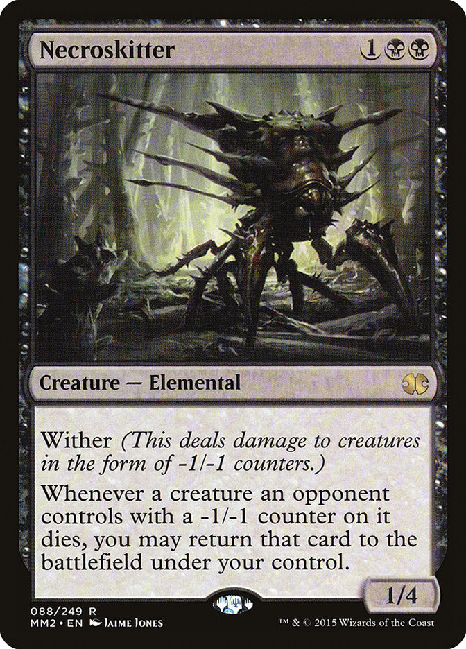 Necroskitter [Modern Masters 2015] - Magic: The Gathering - Card Brawlers | Quebec | Canada |
