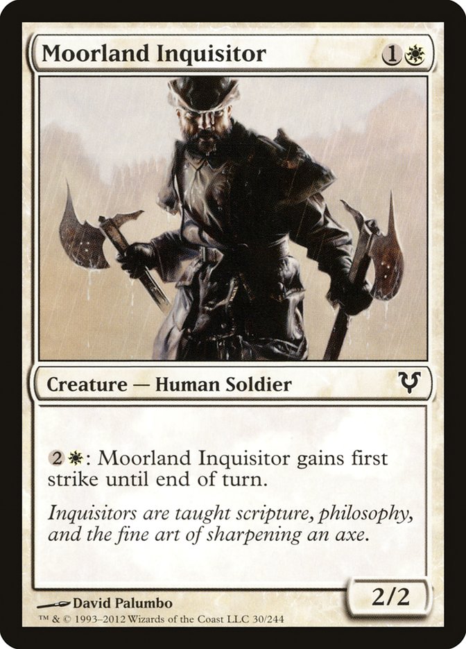 Moorland Inquisitor [Avacyn Restored] - Magic: The Gathering - Card Brawlers | Quebec | Canada |