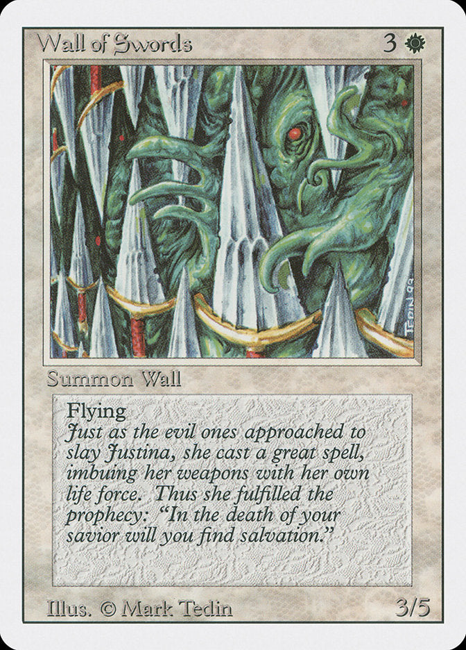 Wall of Swords [Revised Edition] - Magic: The Gathering - Card Brawlers | Quebec | Canada |