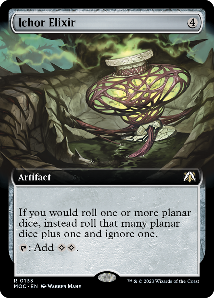 Ichor Elixir (Extended Art) [March of the Machine Commander] - Magic: The Gathering - Card Brawlers | Quebec | Canada |