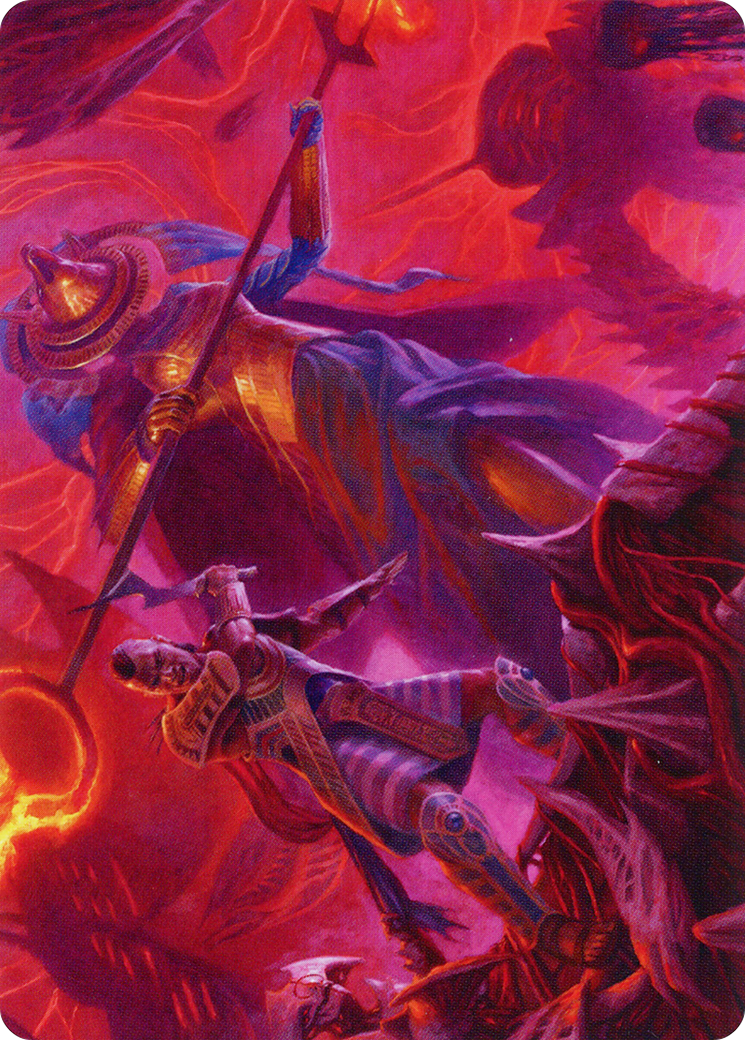 Djeru and Hazoret Art Card [March of the Machine Art Series] - Magic: The Gathering - Card Brawlers | Quebec | Canada |