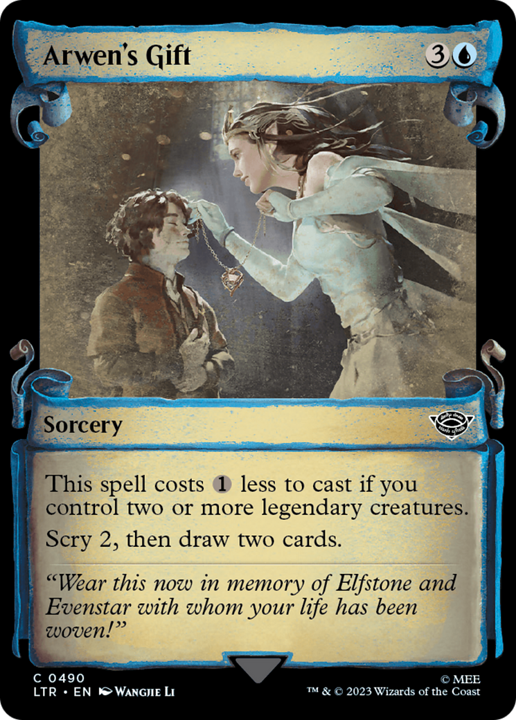 Arwen's Gift [The Lord of the Rings: Tales of Middle-Earth Showcase Scrolls] - Magic: The Gathering - Card Brawlers | Quebec | Canada |