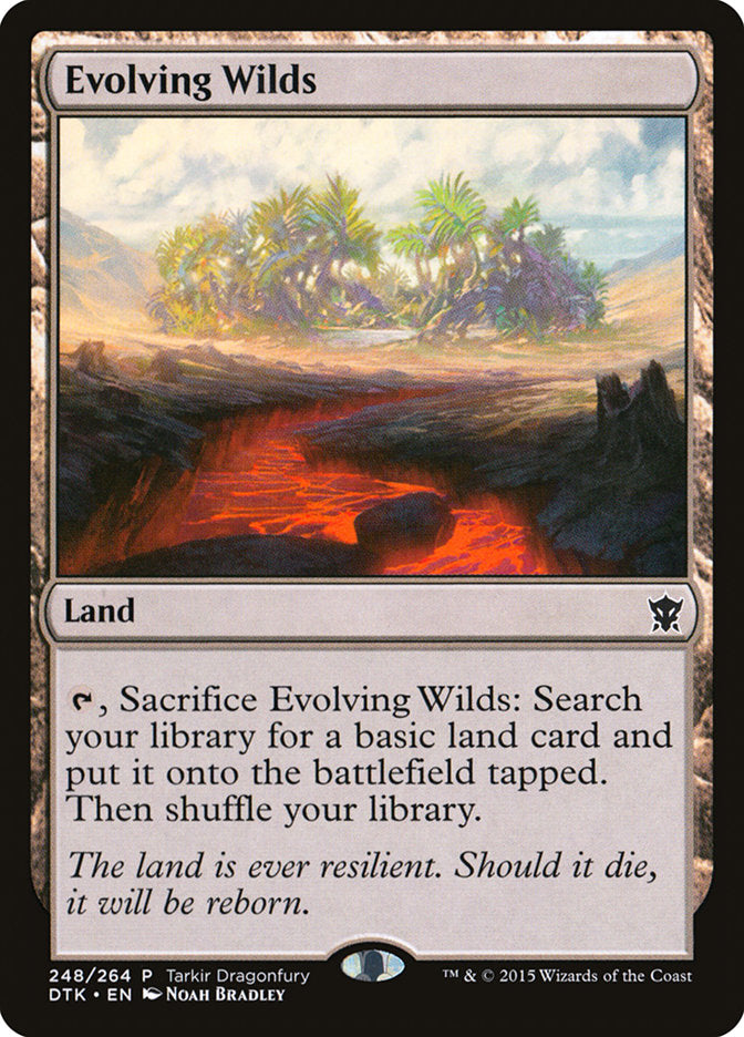 Evolving Wilds [Tarkir Dragonfury] - Magic: The Gathering - Card Brawlers | Quebec | Canada |