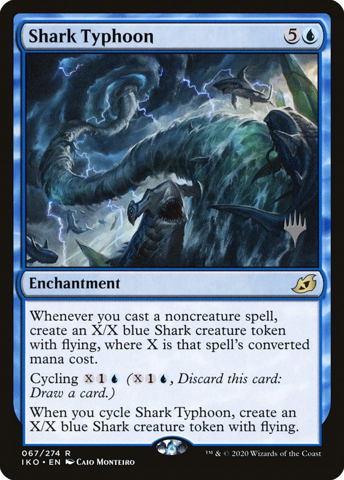 Shark Typhoon (Promo Pack) [Ikoria: Lair of Behemoths Promos] - Magic: The Gathering - Card Brawlers | Quebec | Canada |