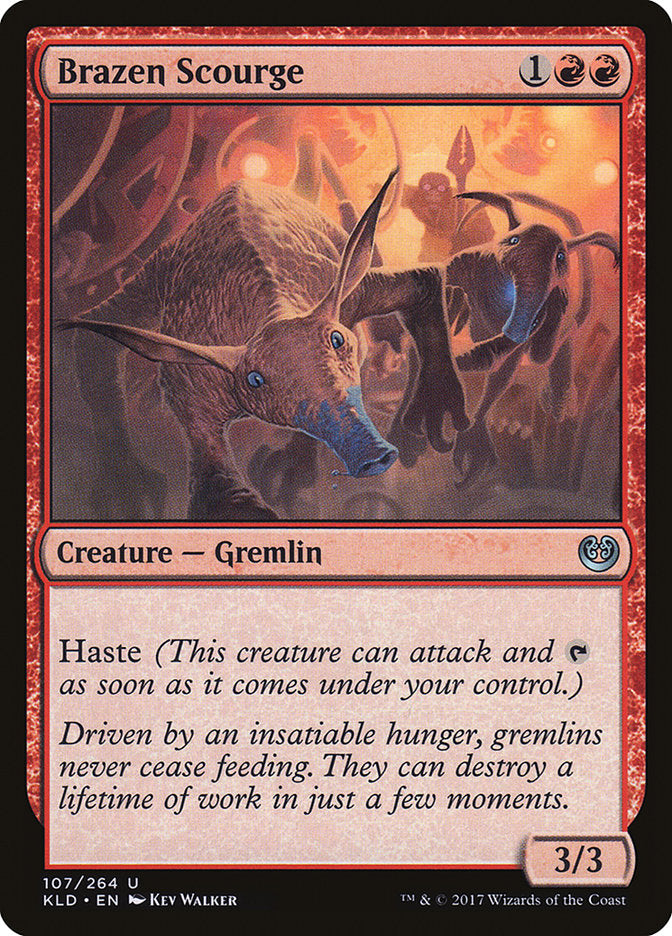 Brazen Scourge (Intro Pack) [Kaladesh Promos] - Magic: The Gathering - Card Brawlers | Quebec | Canada |