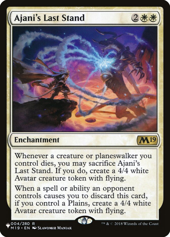 Ajani's Last Stand [The List] - Magic: The Gathering - Card Brawlers | Quebec | Canada |