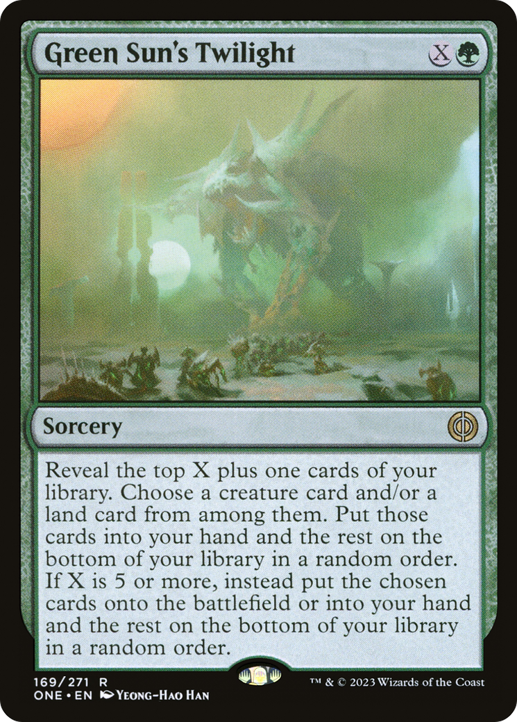 Green Sun's Twilight [Phyrexia: All Will Be One] - Magic: The Gathering - Card Brawlers | Quebec | Canada |