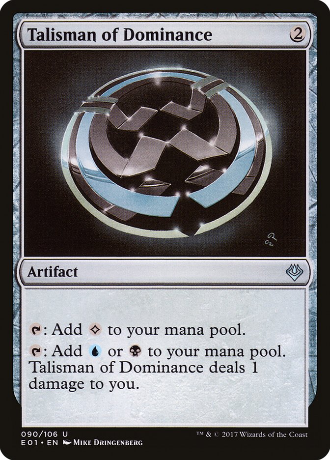 Talisman of Dominance [Archenemy: Nicol Bolas] - Magic: The Gathering - Card Brawlers | Quebec | Canada |