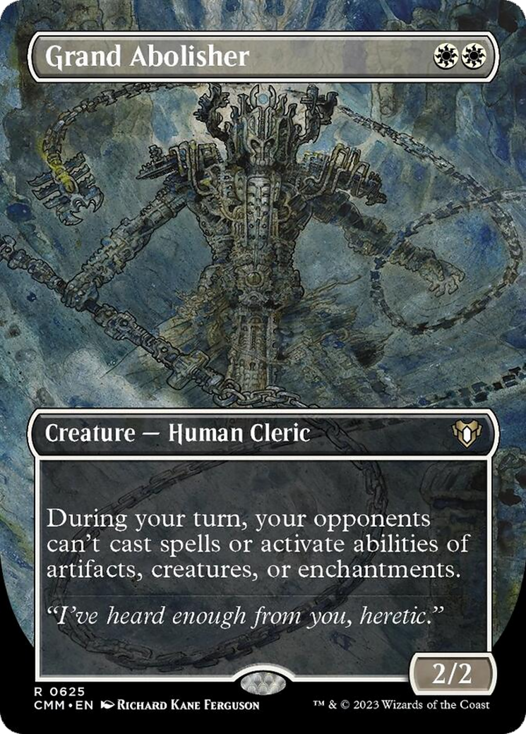 Grand Abolisher (Borderless Alternate Art) [Commander Masters] - Magic: The Gathering - Card Brawlers | Quebec | Canada |