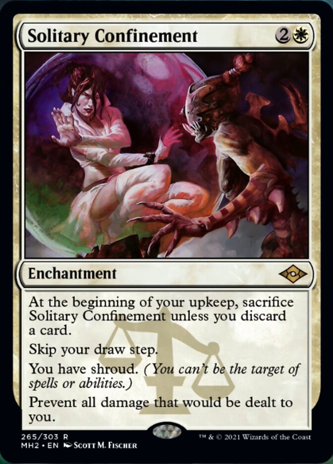Solitary Confinement (Foil Etched) [Modern Horizons 2] - Magic: The Gathering - Card Brawlers | Quebec | Canada |