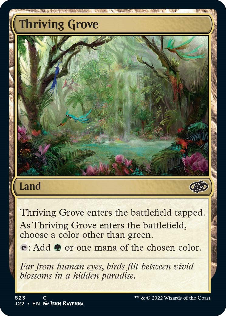 Thriving Grove [Jumpstart 2022] - Magic: The Gathering - Card Brawlers | Quebec | Canada |