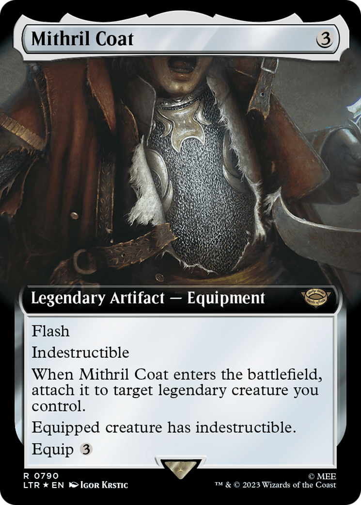 Mithril Coat (Extended Art) (Surge Foil) [The Lord of the Rings: Tales of Middle-Earth] - Magic: The Gathering - Card Brawlers | Quebec | Canada |