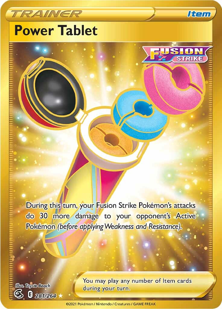Power Tablet (281/264) [Sword & Shield: Fusion Strike] - Pokémon - Card Brawlers | Quebec | Canada |