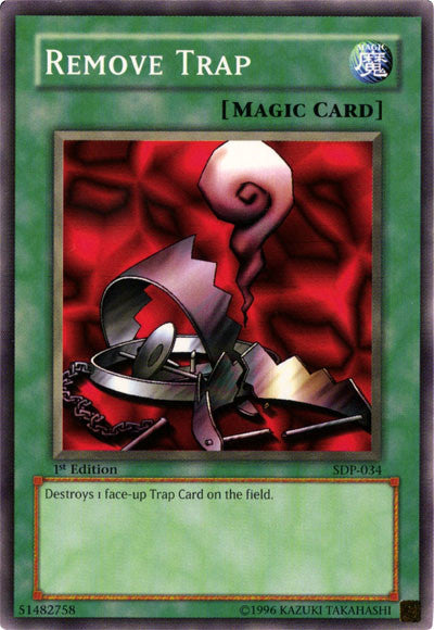 Remove Trap [SDP-034] Common - Yu-Gi-Oh! - Card Brawlers | Quebec | Canada |