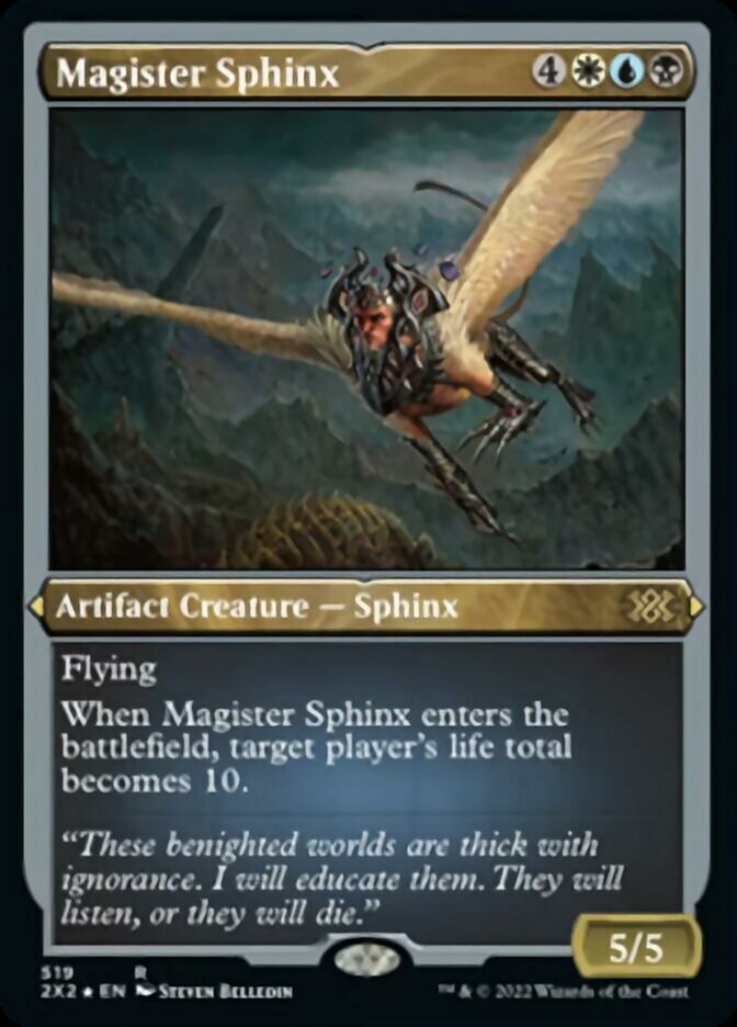 Magister Sphinx (Foil Etched) [Double Masters 2022] - Magic: The Gathering - Card Brawlers | Quebec | Canada |