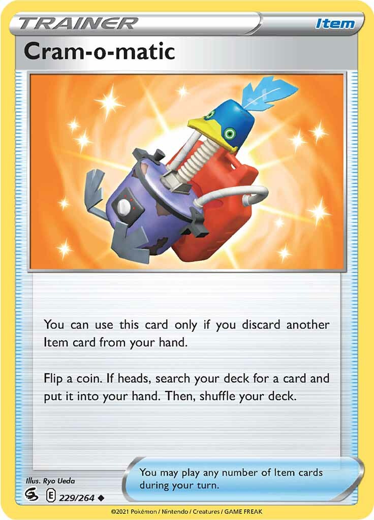 Cram-o-matic (229/264) [Sword & Shield: Fusion Strike] - Pokémon - Card Brawlers | Quebec | Canada |