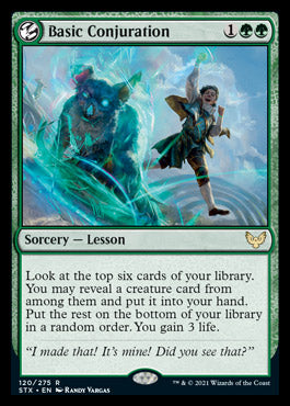 Basic Conjuration [Strixhaven: School of Mages] - Magic: The Gathering - Card Brawlers | Quebec | Canada |
