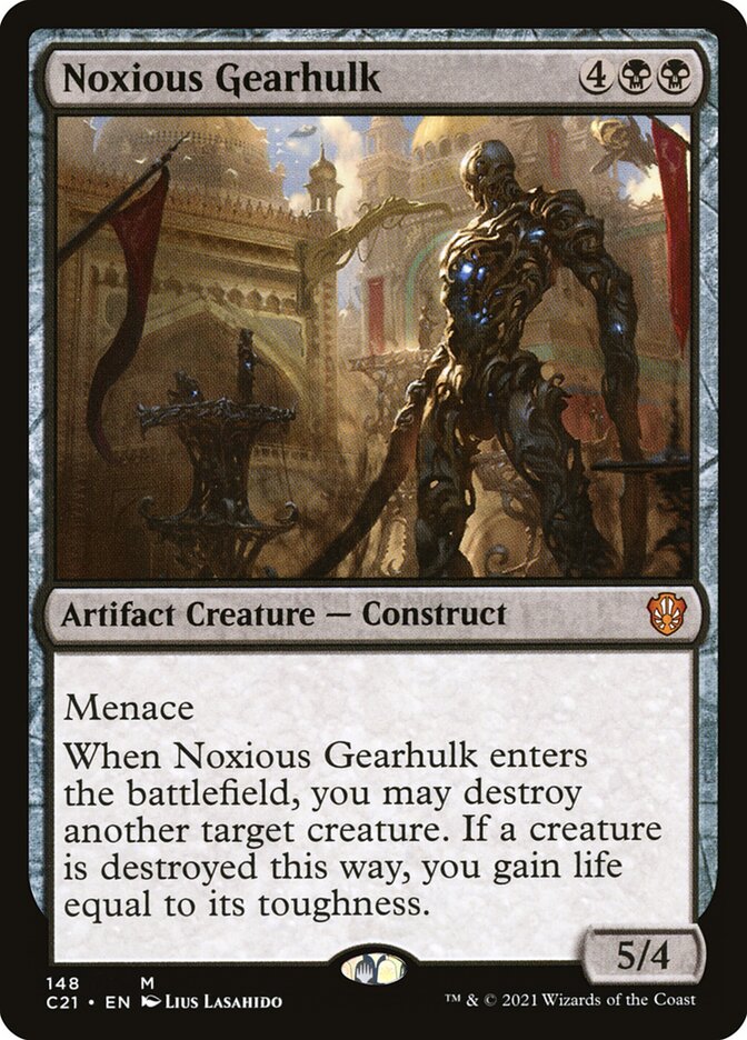 Noxious Gearhulk [Commander 2021] - Magic: The Gathering - Card Brawlers | Quebec | Canada |
