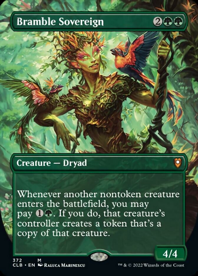 Bramble Sovereign (Borderless Alternate Art) [Commander Legends: Battle for Baldur's Gate] - Magic: The Gathering - Card Brawlers | Quebec | Canada |