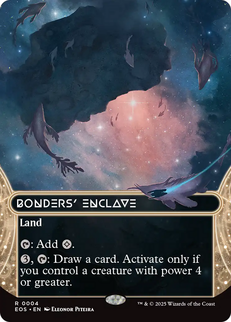Bonders' Enclave (0004) (Borderless) [Edge of Eternities: Stellar Sights] - Magic: The Gathering - Card Brawlers | Quebec | Canada |
