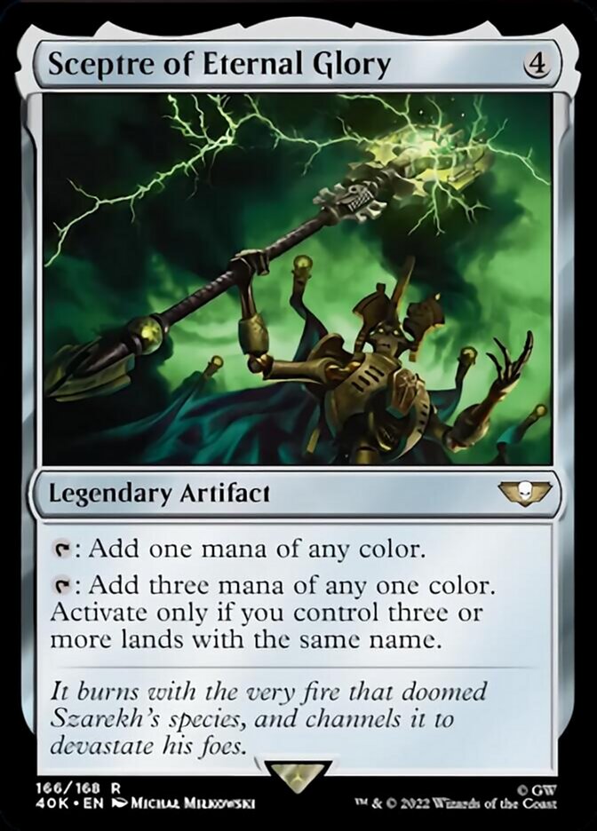 Sceptre of Eternal Glory (Surge Foil) [Warhammer 40,000] - Magic: The Gathering - Card Brawlers | Quebec | Canada |