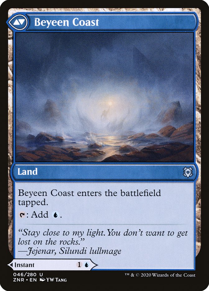 Beyeen Veil // Beyeen Coast [Zendikar Rising] - Magic: The Gathering - Card Brawlers | Quebec | Canada |