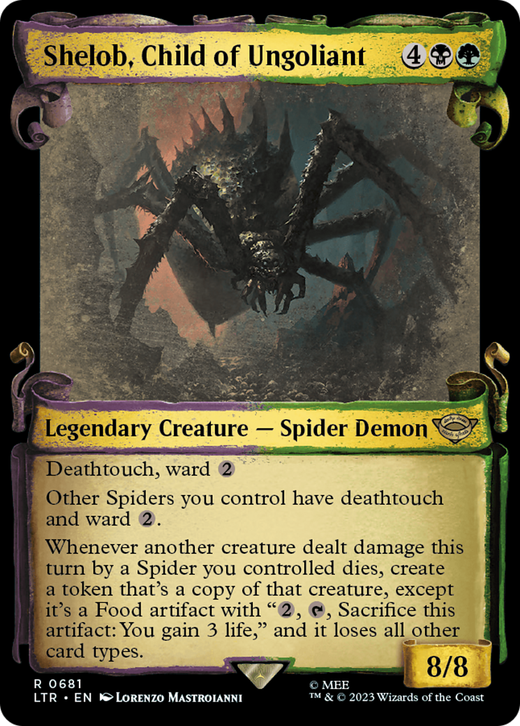 Shelob, Child of Ungoliant [The Lord of the Rings: Tales of Middle-Earth Showcase Scrolls] - Magic: The Gathering - Card Brawlers | Quebec | Canada |