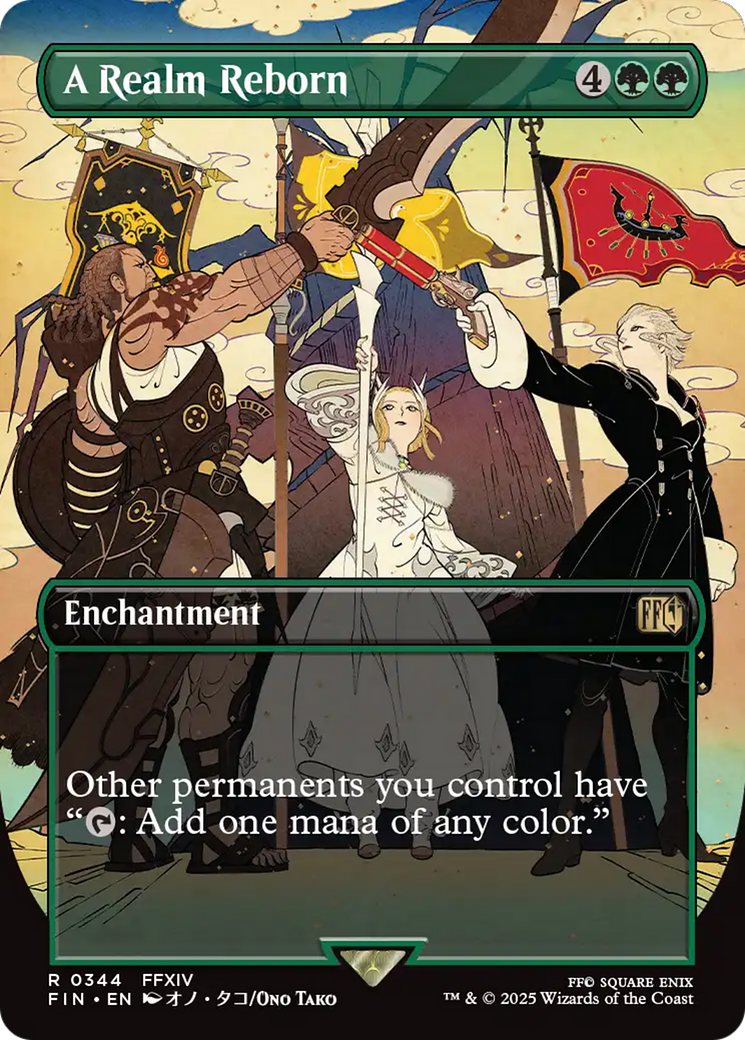 A Realm Reborn (Borderless) [FINAL FANTASY] - Magic: The Gathering - Card Brawlers | Quebec | Canada |