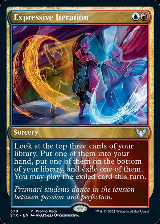 Expressive Iteration (Promo Pack) [Strixhaven: School of Mages Promos] - Magic: The Gathering - Card Brawlers | Quebec | Canada |
