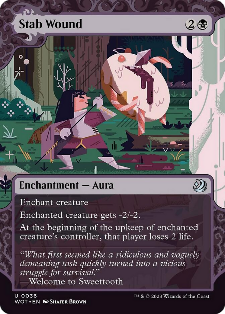 Stab Wound [Wilds of Eldraine: Enchanting Tales] - Magic: The Gathering - Card Brawlers | Quebec | Canada |