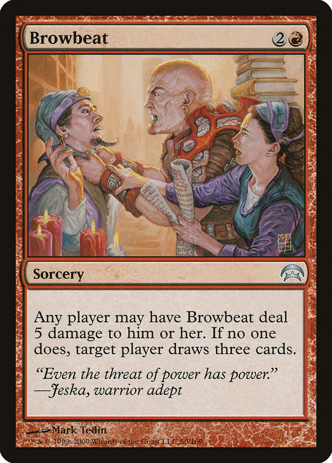 Browbeat [Planechase] - Magic: The Gathering - Card Brawlers | Quebec | Canada |